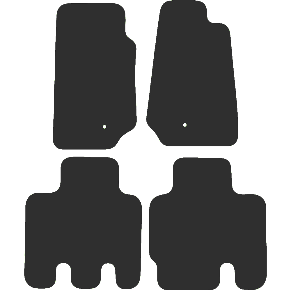 Jeep Wrangler 4dr 2007-2014 Car Mats