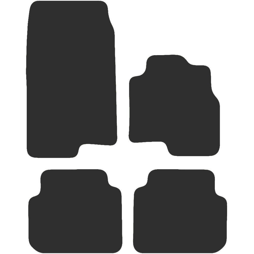 smart forfour 2004-2006 Car Mats