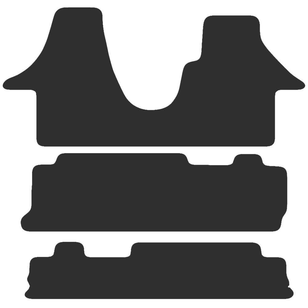 Volkswagen Transporter T5 Shuttle Minibus 2004-2015 Minibus Mats (9 seat)