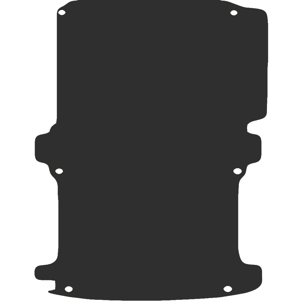 Volkswagen Transporter T5 LWB Van 2004-2015 Van Rear Load Mat (single door)
