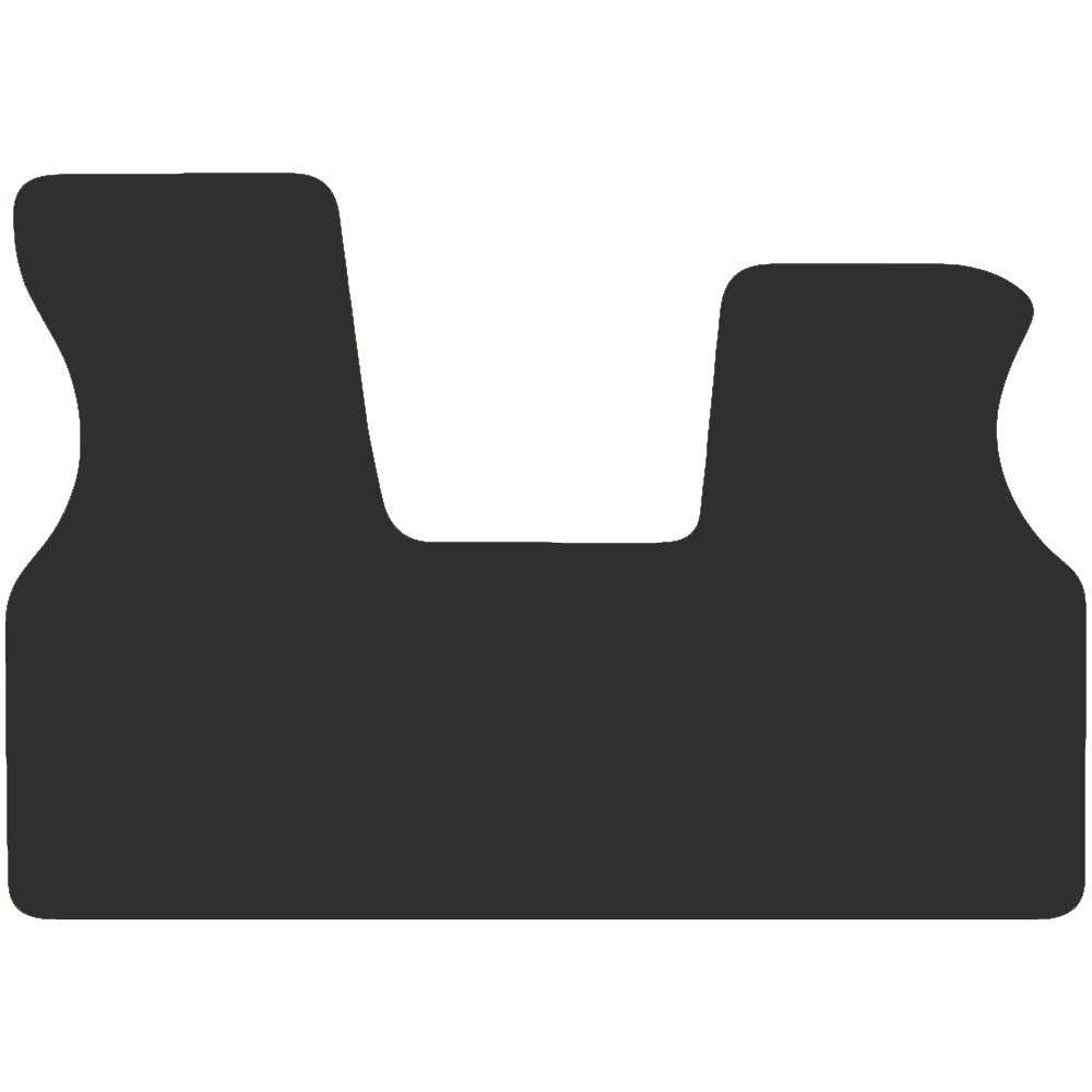 Volkswagen Transporter T4 Van 1990-2003 Van Mats (alternative shape with hole for gear change)