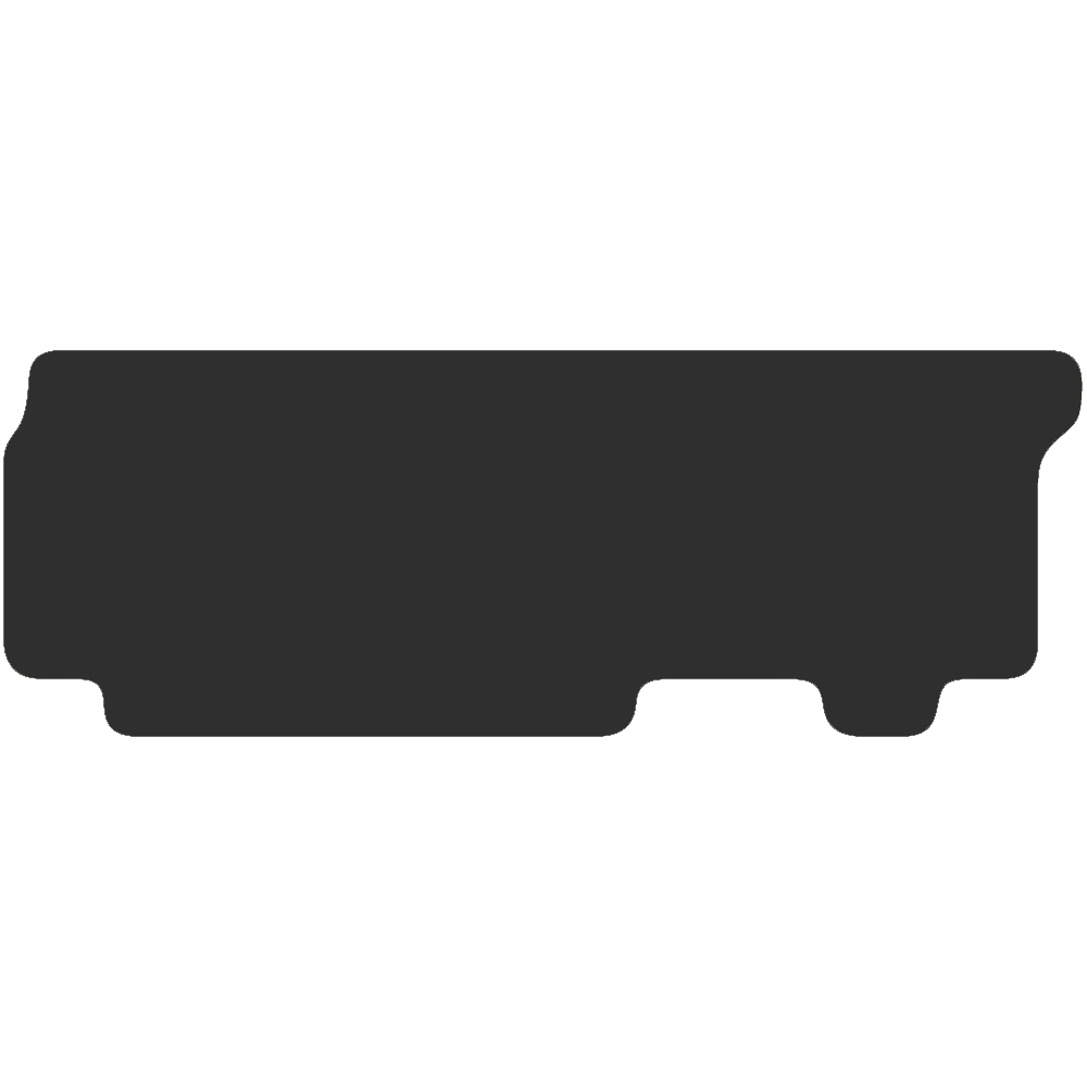 Volkswagen Transporter T5 Kombi Van 2009-2015 Van Mats (Rear seat only, twin door, 2+1 offside)