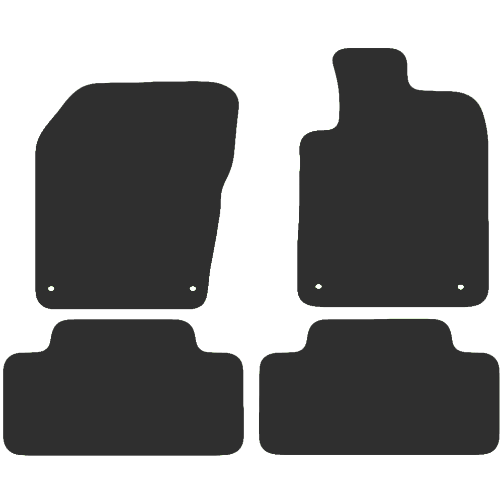 Jeep Grand Cherokee 2013-Current (passenger clip spacing 31.4cm) Car Mats