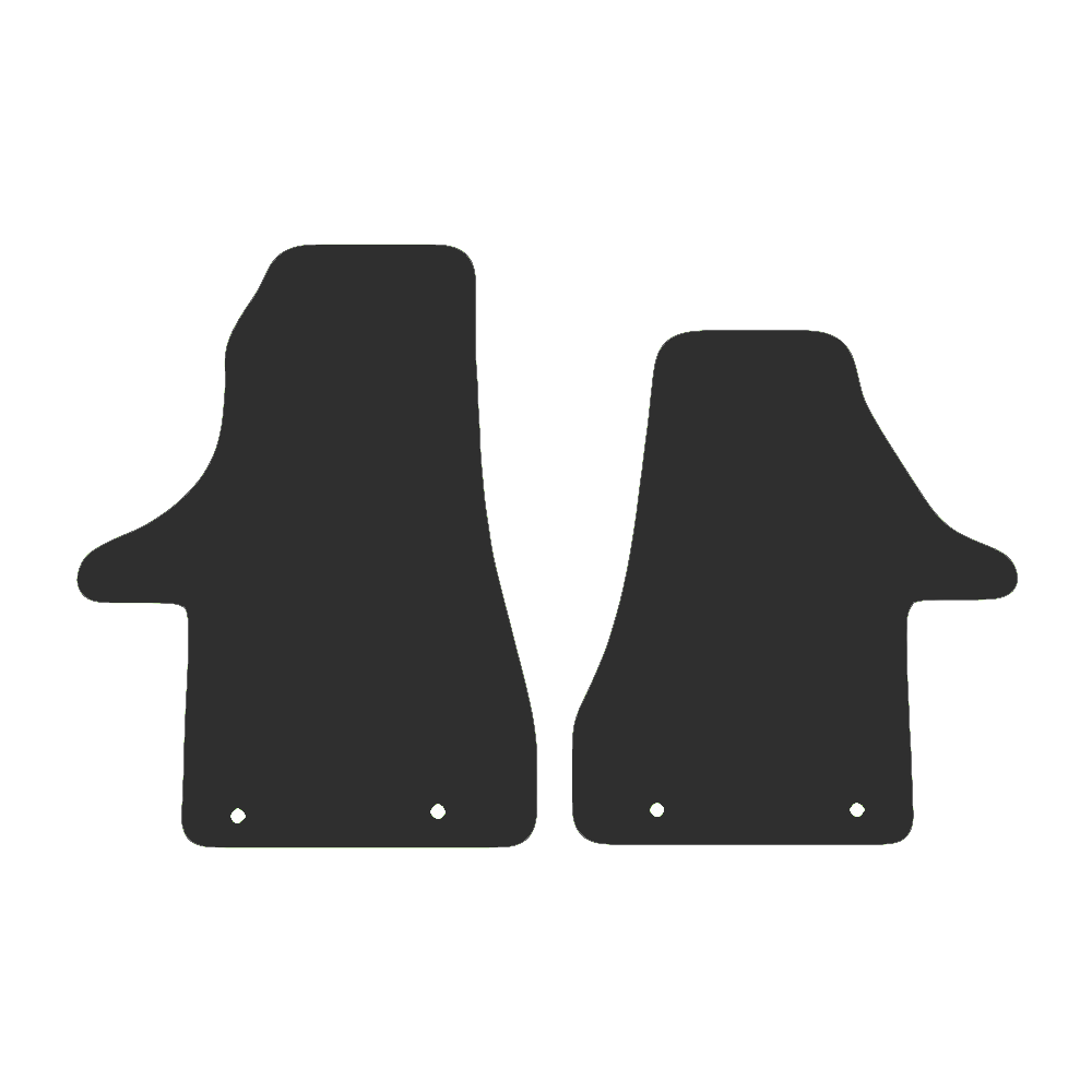 Volkswagen Transporter T6.1 Van 2019-2023 Van Mats (two piece)