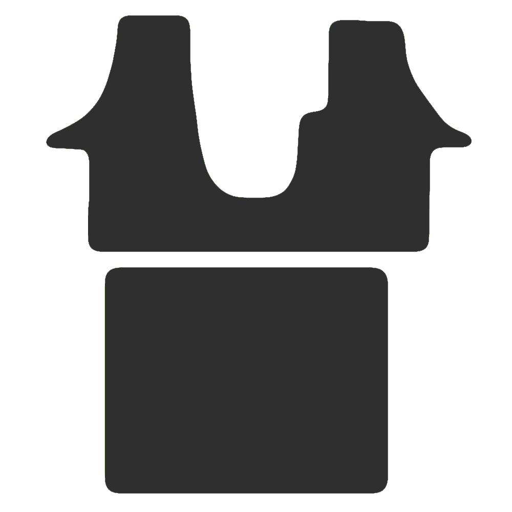 Volkswagen Transporter T30 Highline Camper 2015-2019 Van Mats (rear 80cm)