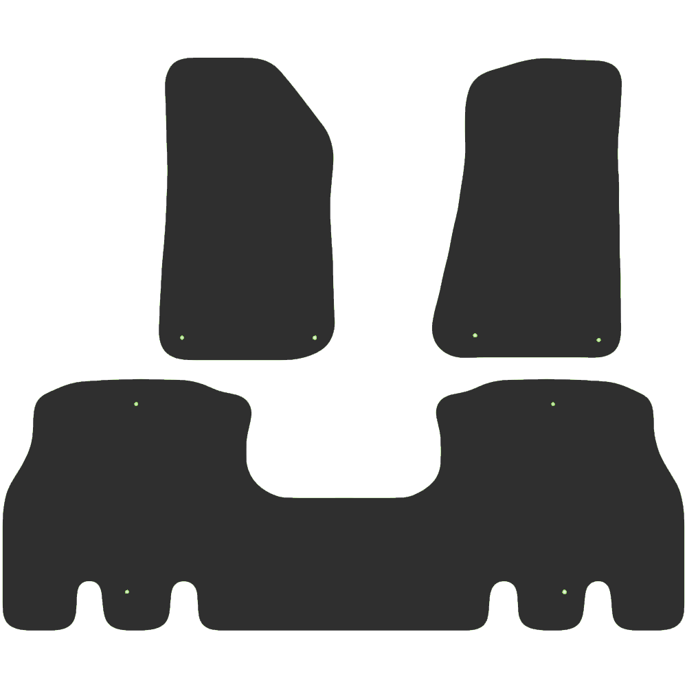 Jeep Wrangler JL 4 DR 2018-Current Car Mats