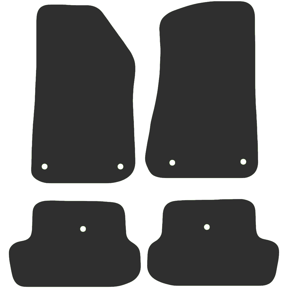 Jeep Wrangler JL 2 DR 2018-Current Car Mats