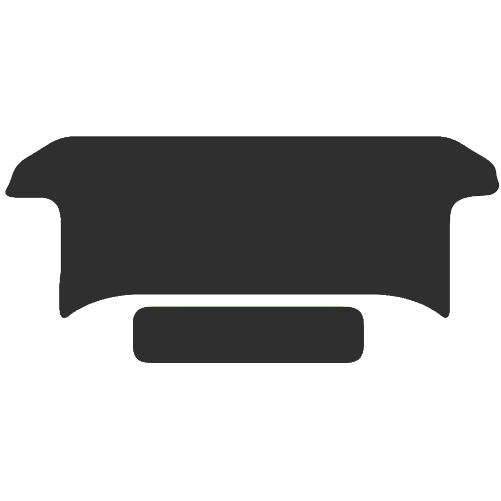 Vauxhall Vivaro Van 2001-2014 Van Rear Bench Mats (inc step, twin door)
