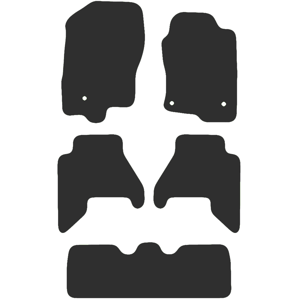 Nissan Pathfinder 7 seat 2010-Current Car Mats