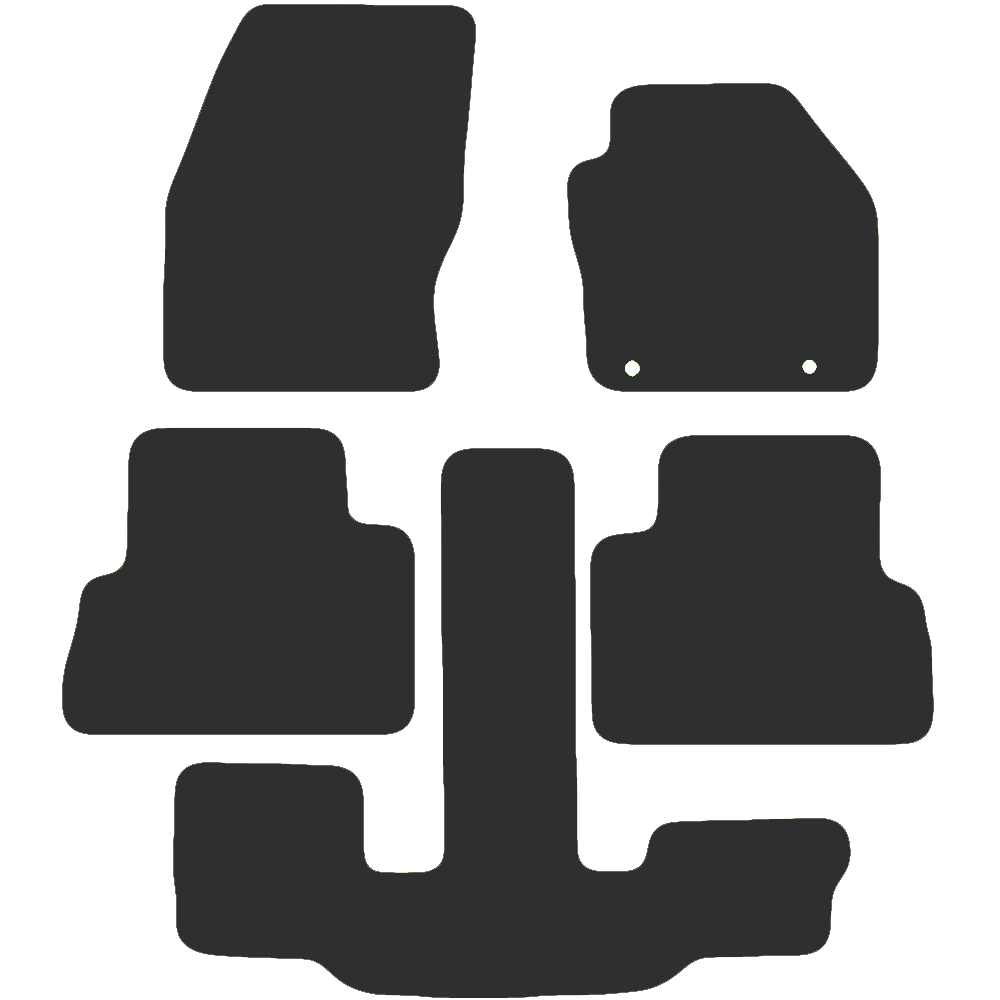 Ford C Max Grand (round clips) 2013-2015 Car Mats