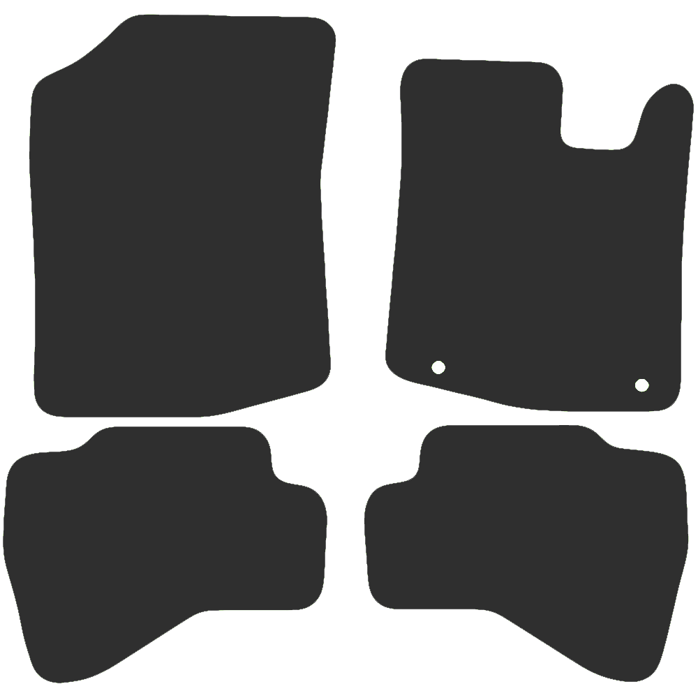 Peugeot 107 2005-2014 (two clips) Car Mats