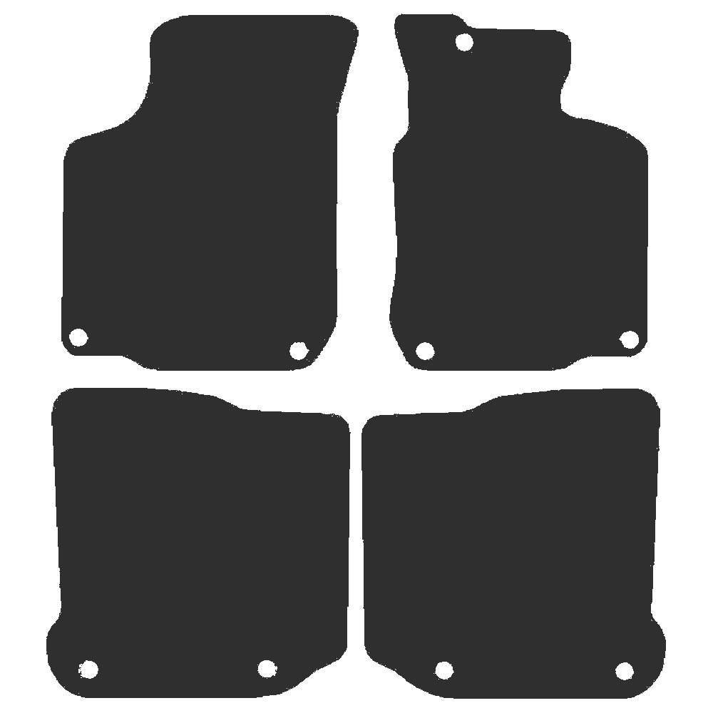 Skoda Octavia 1998-2004 (9 clips) Car Mats