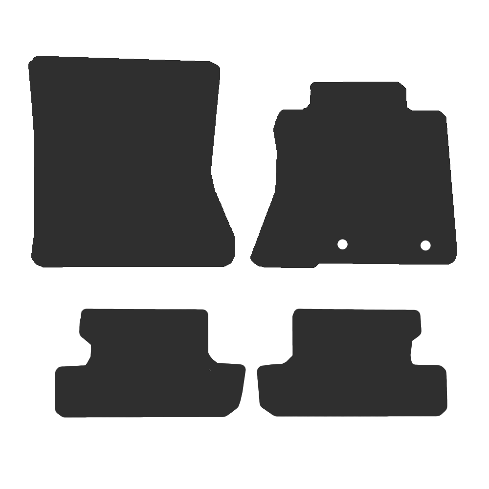 Ford Mustang 2015-2024 ( 2 Clip) Car Mats