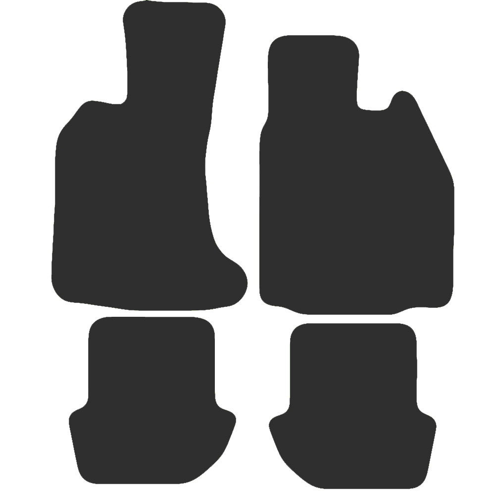Porsche 911 (997) 2004-2012 Car Mats (bass speaker in footwell)