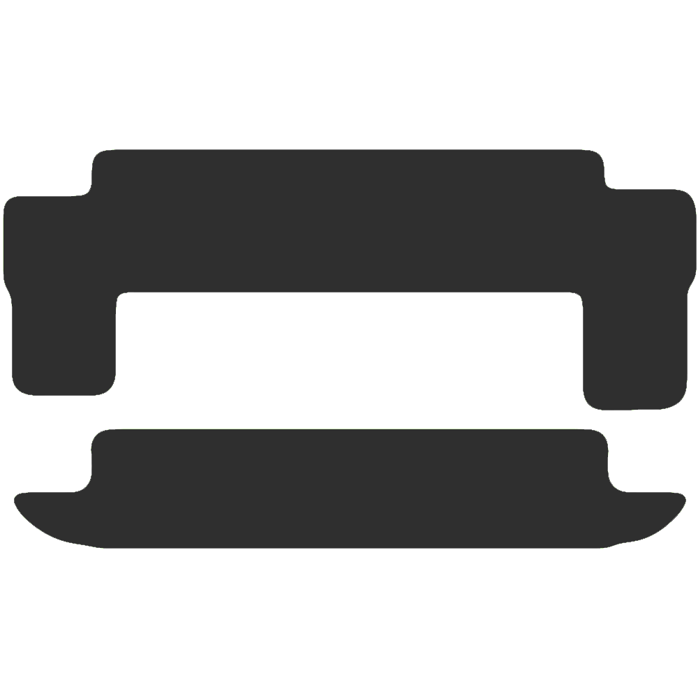 Vauxhall Vivaro 9 seat Minibus 2001-2014 Minibus Mats (rears only)