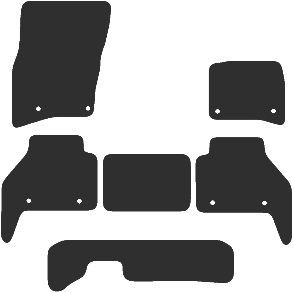 Land Rover Defender 110 (7 seat) 2020-Current Car Mats