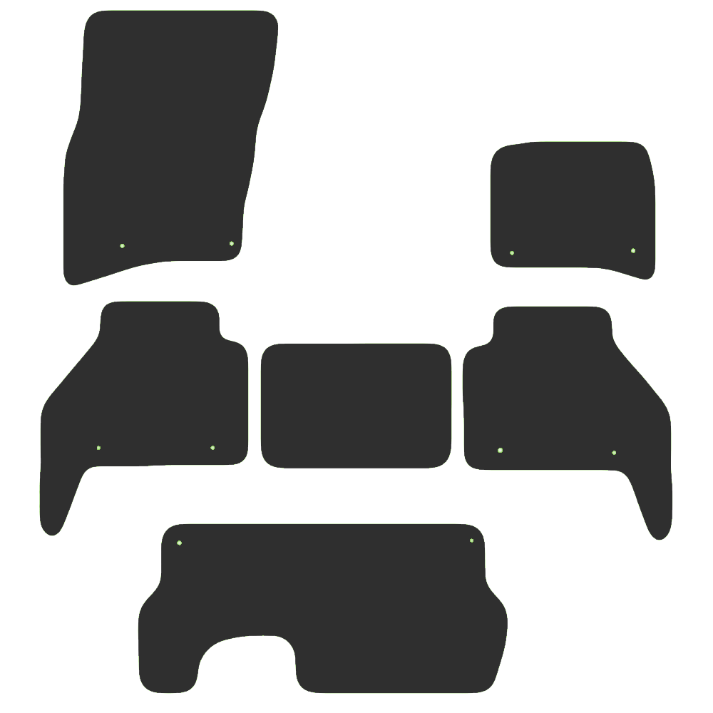 Land Rover Defender 130 (8 seat) 2023-Current Car Mats