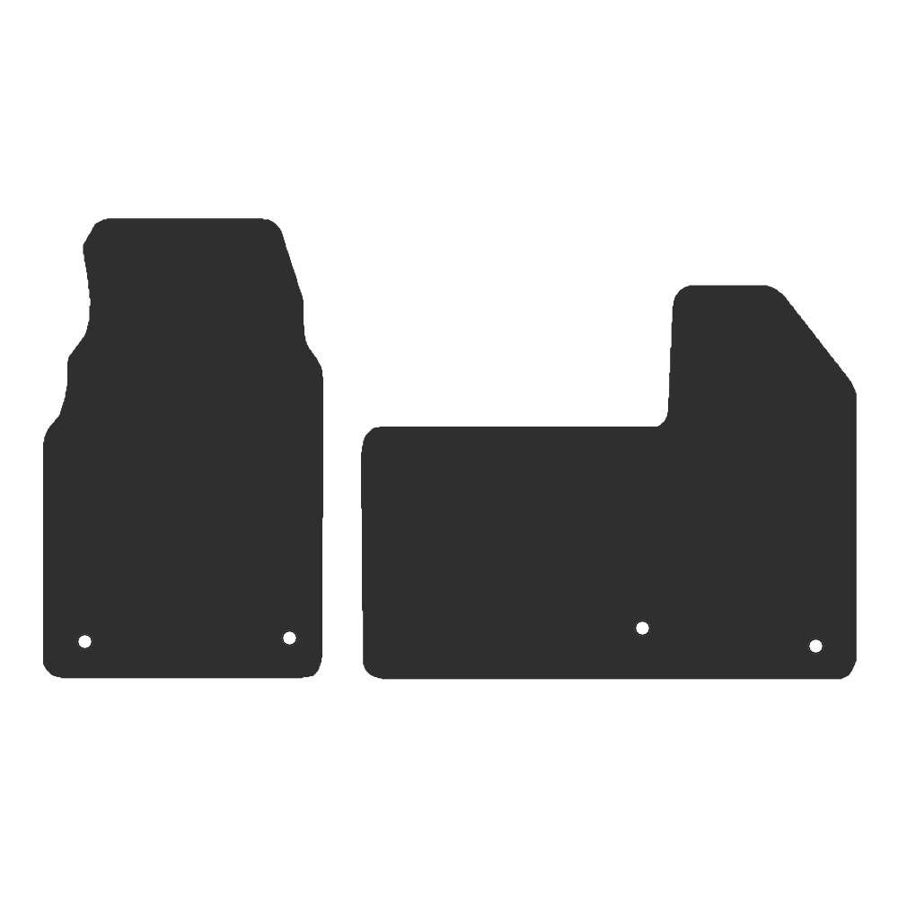 Ford Transit Custom Automatic Panel Van 2024-Current Van Mats (2 piece front, Auto)