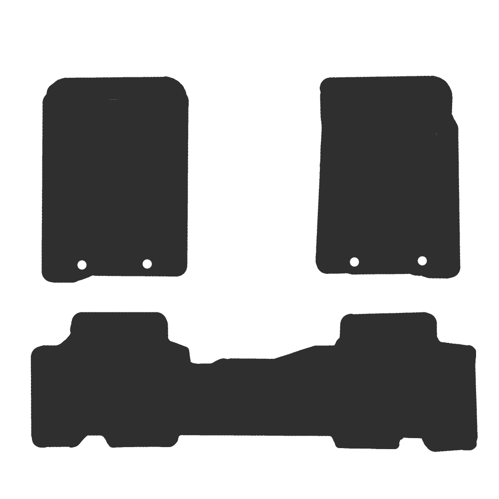 Ssangyong Korando Sport Twin Cab 2011-2019 Car Mats