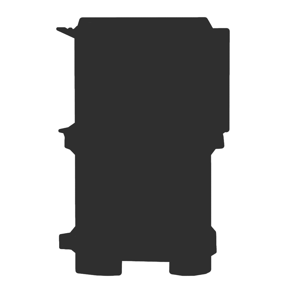 Ford Transit E-Custom SWB L1 With Liner 2024-Current Van Rear Load Mat